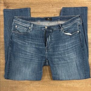 Men’s Seven Blue Denim Jeans